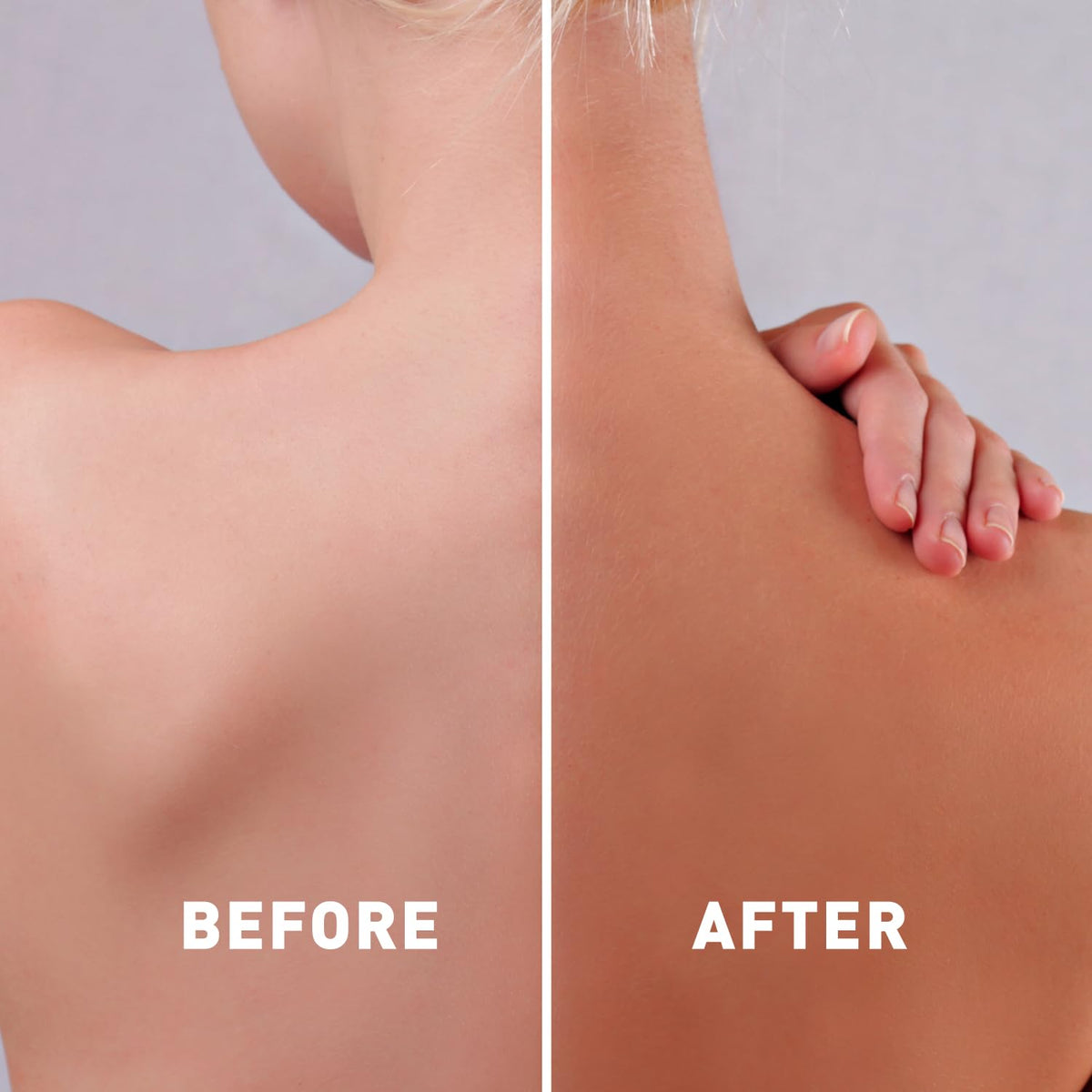 Just Nutritive application on arm demonstrating smooth spread and quick absorption