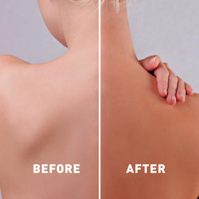 Just Nutritive application on arm demonstrating smooth spread and quick absorption