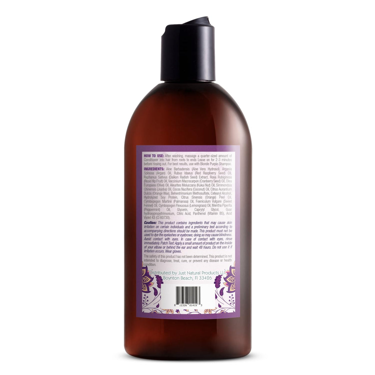Just Nutritive close-up of conditioner texture highlighting moisturization