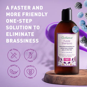 Just Nutritive blueberry and blackberry extracts close-up highlighting natural conditioning