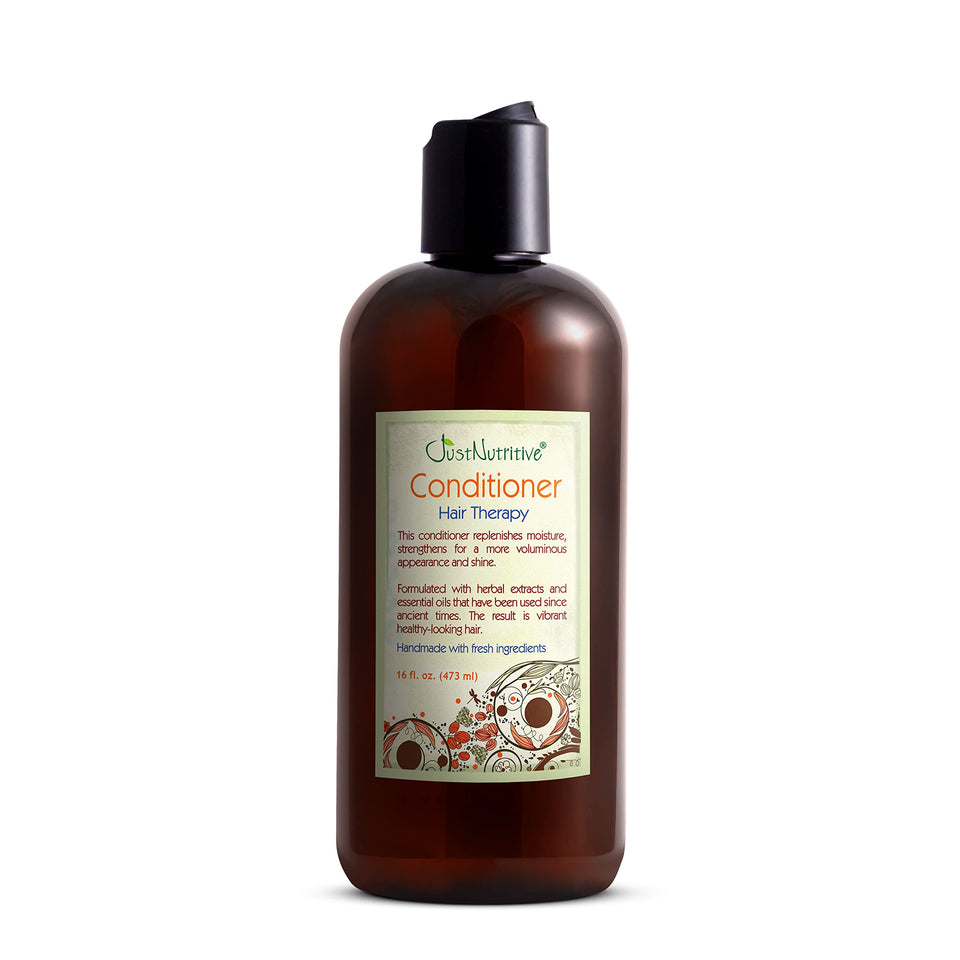Just Nutritive front packaging showing 16 oz bottle and brand benefits