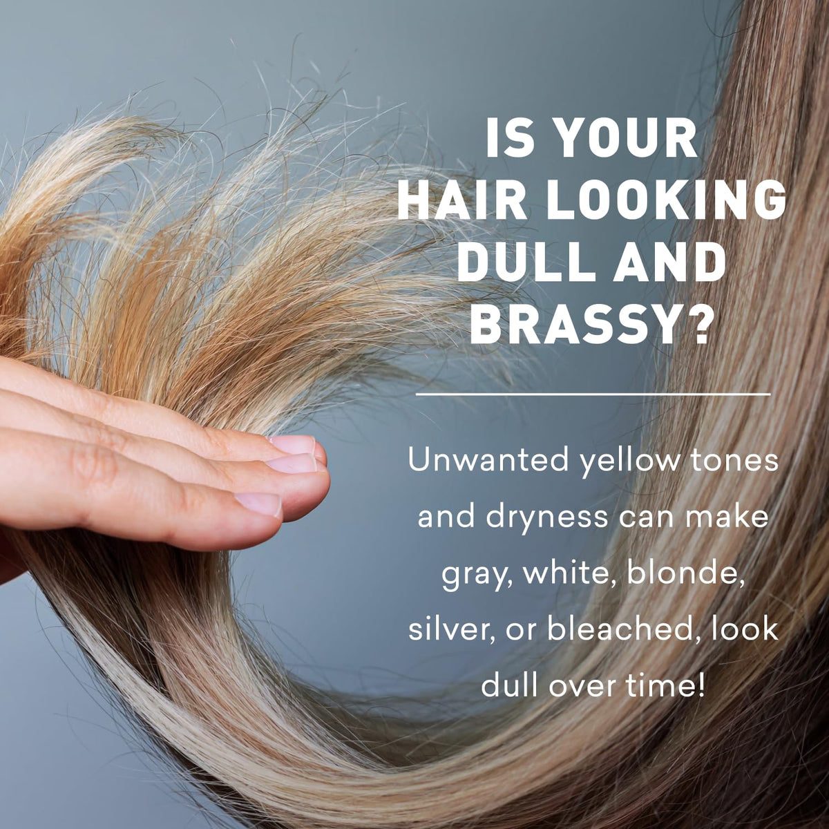 Just Nutritive pouring conditioner on hand to demonstrate easy application