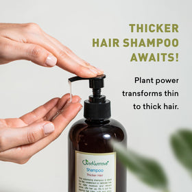 Just Nutritive creamy shampoo texture demonstrating gentle, non-stripping cleanse