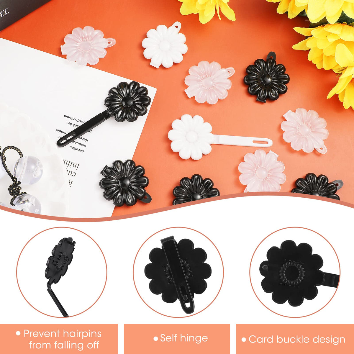 Jutom double ball clip closeup demonstrating retro look and ease
