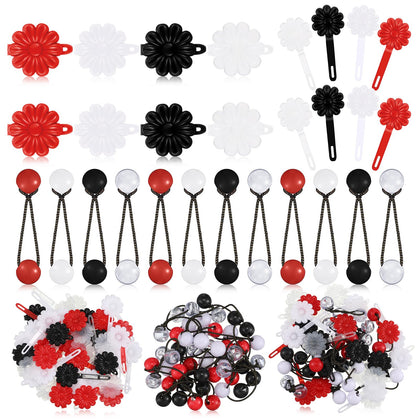Jutom front packaging showing 72-piece set and styling options benefit convenience