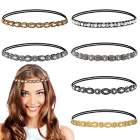Jutom front packaging showing six glittering headbands, enhancing outfit sparkle