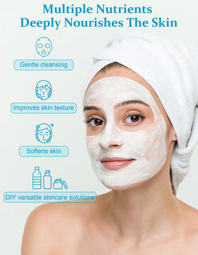 Jutqut before and after skin close-up showing improved texture benefit