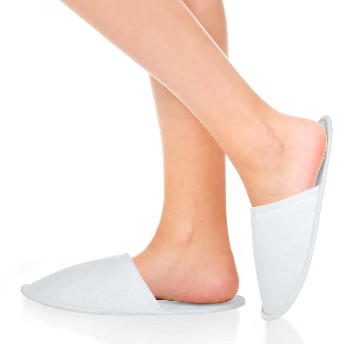 Juvale cotton upper detail showing breathable comfortable fabric