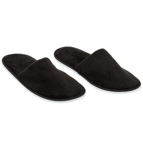 Juvale slippers packed in a suitcase demonstrating travel-friendly convenience