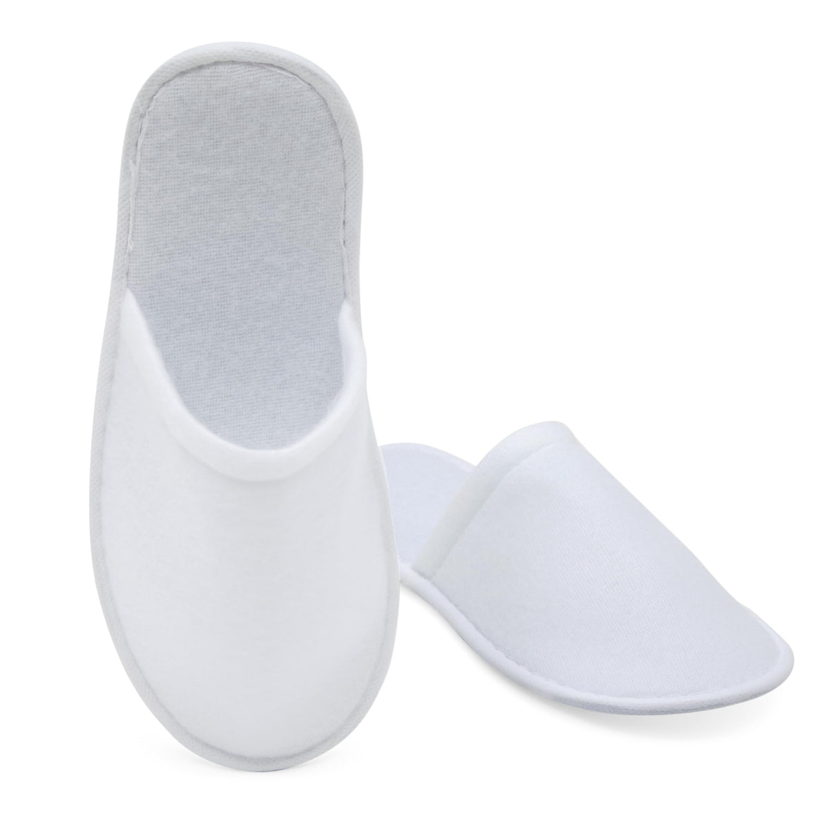 Juvale slippers inside travel bag showing portability benefit
