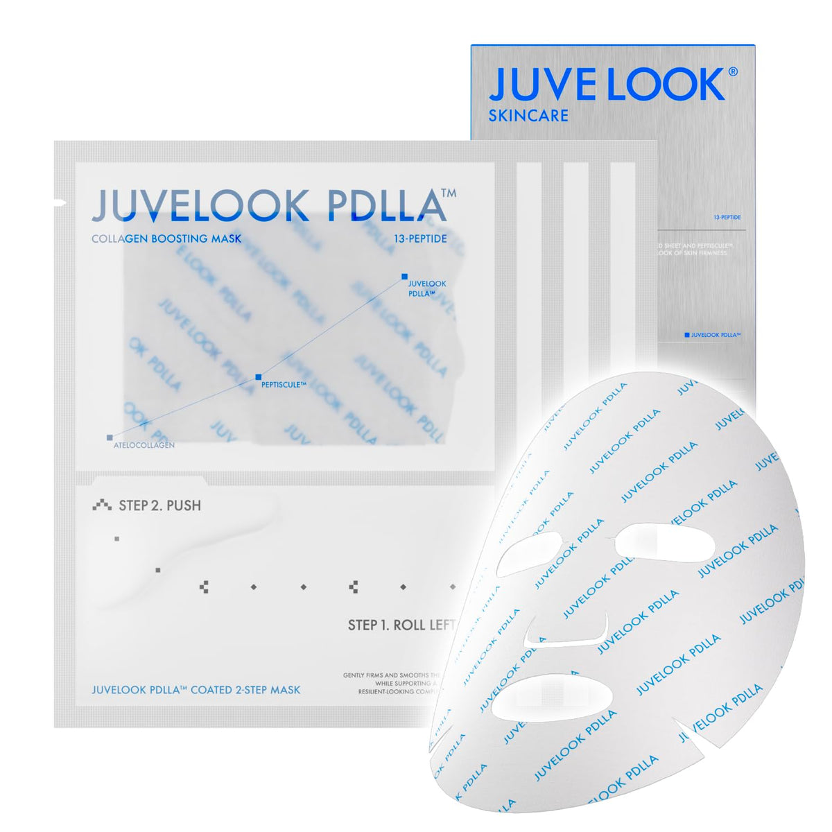JUVELOOK front packaging showing 4-pack and benefits for convenient treatments