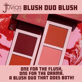 Juvia's Place held in hand showing compact scale and travel-friendly size benefit