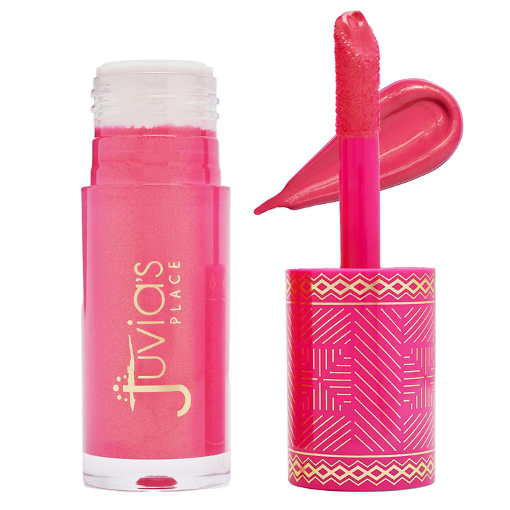 Juvia's Place front packaging showing shade and benefits
