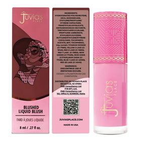 Juvia's Place in a makeup bag lifestyle scene showing travel-friendly benefit