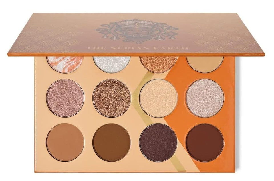 Juvia's Place front packaging showing palette compact and logo, convenient travel size