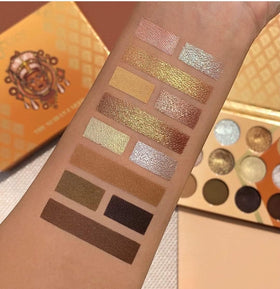 Juvia's Place swatches on arm illustrating true-to-tone pigmentation across skin