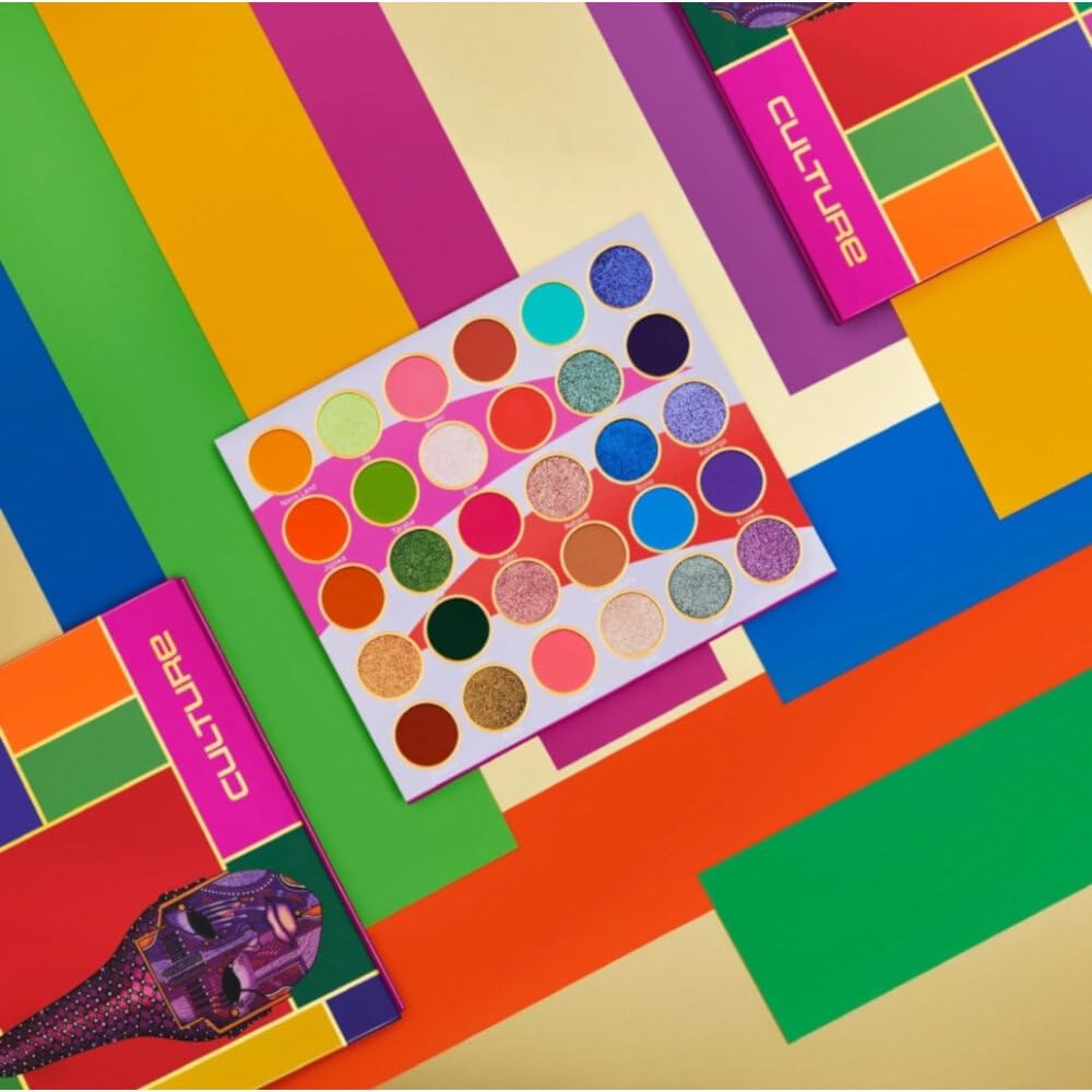 Juvia's Place applied eye look demonstrating vivid color and finishing touch
