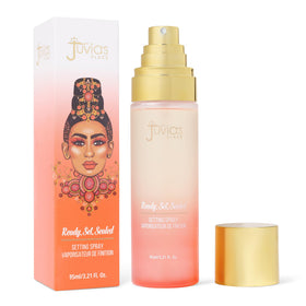 Juvia's Place front packaging showing bottle and branding benefit of clear product ID