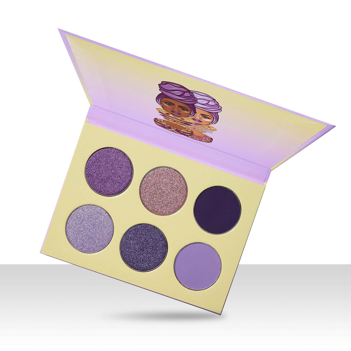 Juvia's Place palette tucked in travel bag illustrating portability and readiness benefit