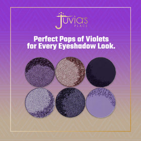 Juvia's Place shimmer shade reflecting light showing high-impact shine benefit