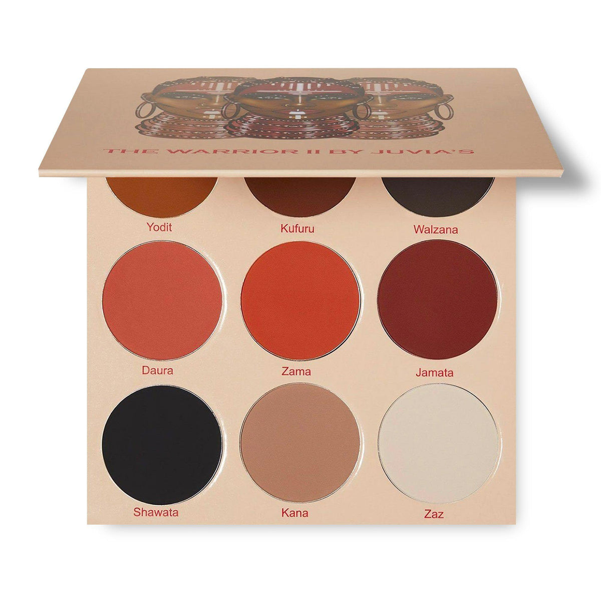 Juvia's Place front packaging showing vibrant palette for bold looks
