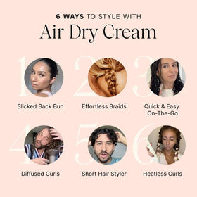 JVN using a diffuser demonstrating defined curls without heat damage