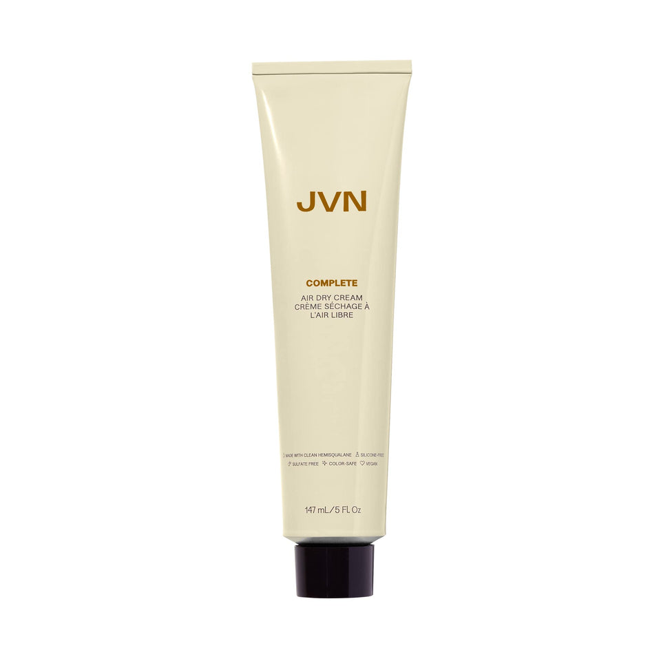 JVN front packaging of the air dry cream showing product benefits