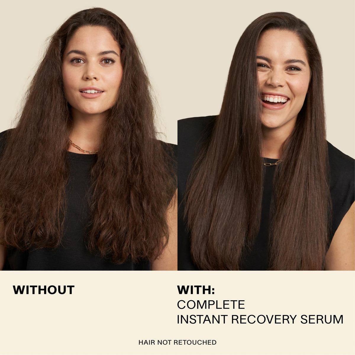 JVN application demo smoothing mid lengths and ends for frizz control benefit