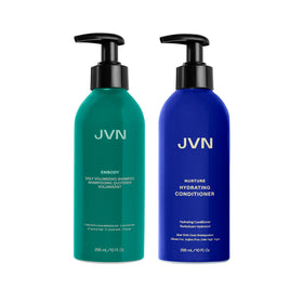JVN duo front packaging showing both bottles and labels for easy identification and shelf appeal
