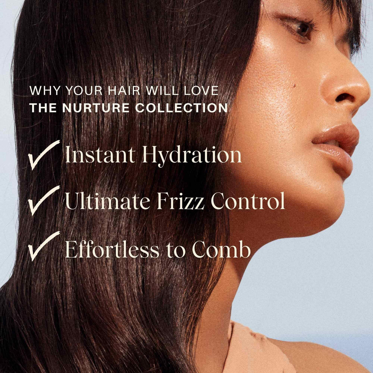 JVN conditioner texture swirled on hand showing creamy non-greasy consistency