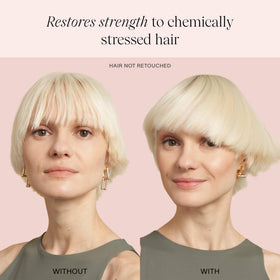 JVN conditioner applied to mid-lengths in shower for easier detangling