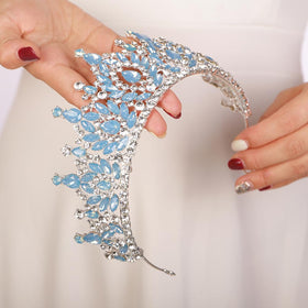 JWICOS tiara side profile demonstrating comfortable headband fit