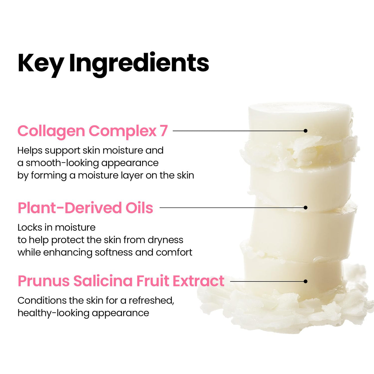K-SECRET balm being applied to the eye area to hydrate and smooth fine lines