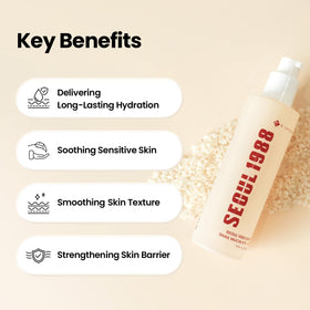 K-SECRET essence pouring into hand to show absorbent, fast-absorbing serum benefit