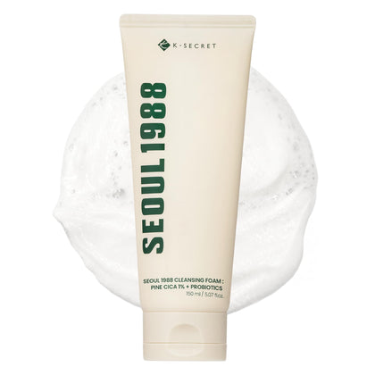 K-SECRET front packaging showing cleanser and clear branding benefit: recognizable product