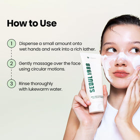 K-SECRET on sink counter as part of daily routine promoting simple skincare use