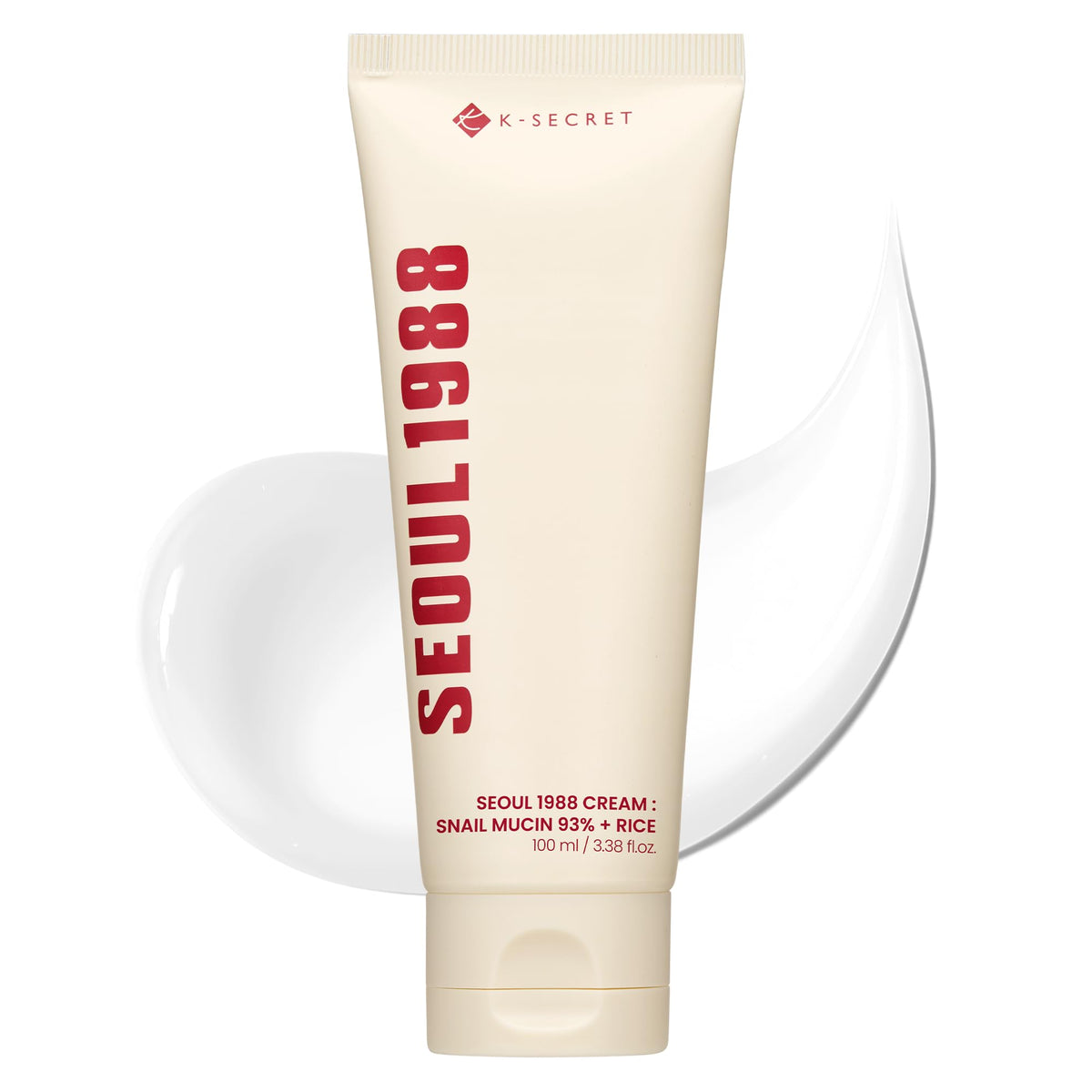 K-SECRET jar front view showing packaging and volume, communicates trustworthy moisture