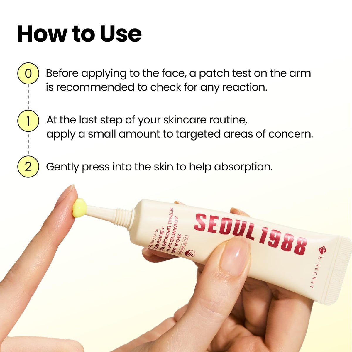 K-SECRET on bathroom shelf styled for nightly routine and aesthetic appeal