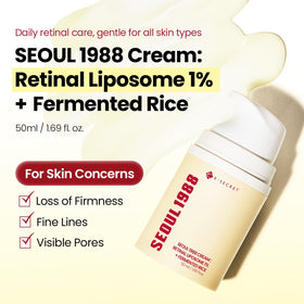 K-SECRET cream texture closeup illustrating smooth absorption