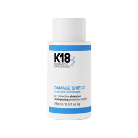 K18 front bottle view showing clean design and benefit of color-safe protection