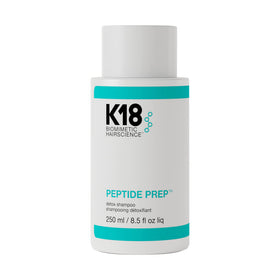 K18 front packaging showing bottle and brand, clear product identification benefit