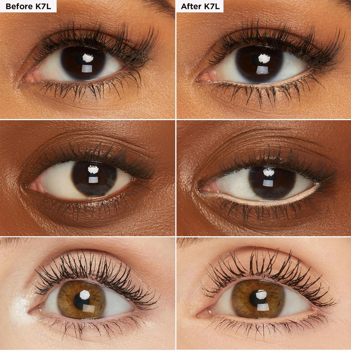 K7L close-up of creamy pencil tip texture demonstrating smooth glide and precise application