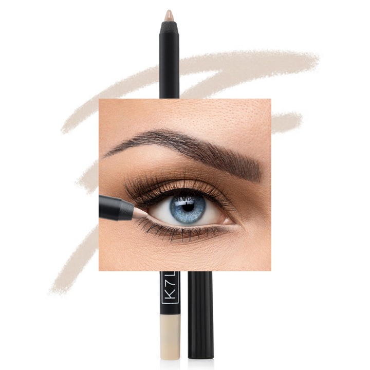 K7L front packaging showing the nude waterline pencil and clear branding for quick identification and purchase