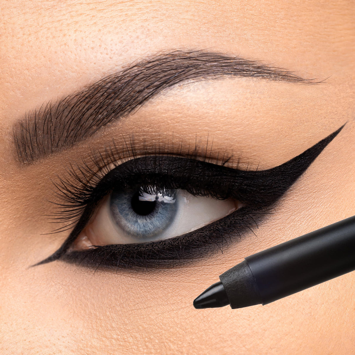 K7L Onyx front packaging showing sleek black pencil and brand benefit
