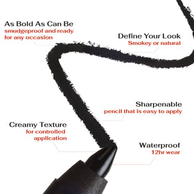 K7L Onyx pencil tip close-up highlighting smooth creamy application benefit
