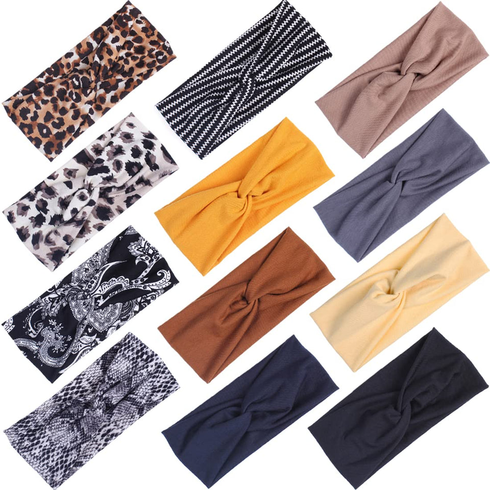Kachanaa 12-pack front view showing all headbands and variety for quick selection