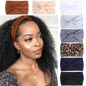Kachanaa front packaging displaying eight printed wide headbands for versatile styling