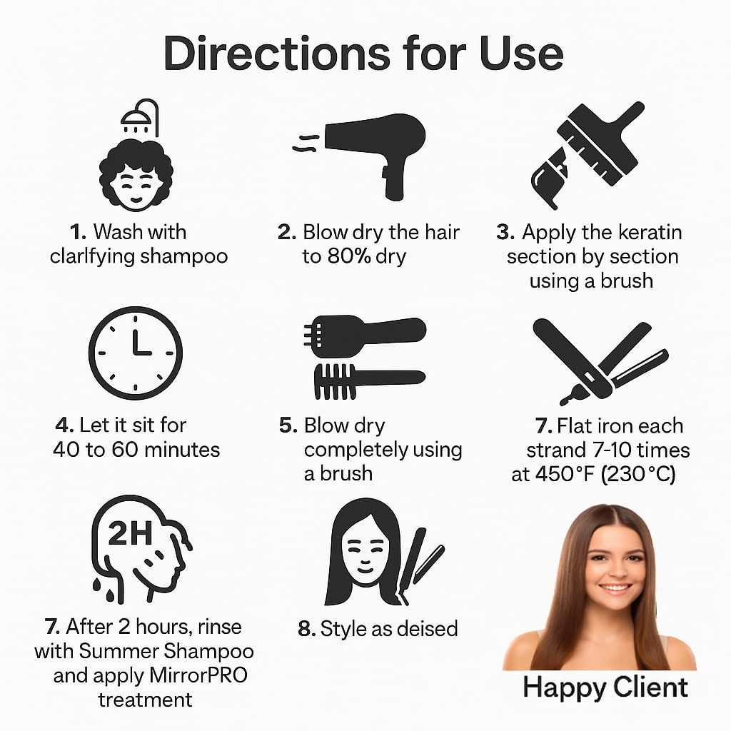 Kachita Spell applied in salon demonstrating professional results