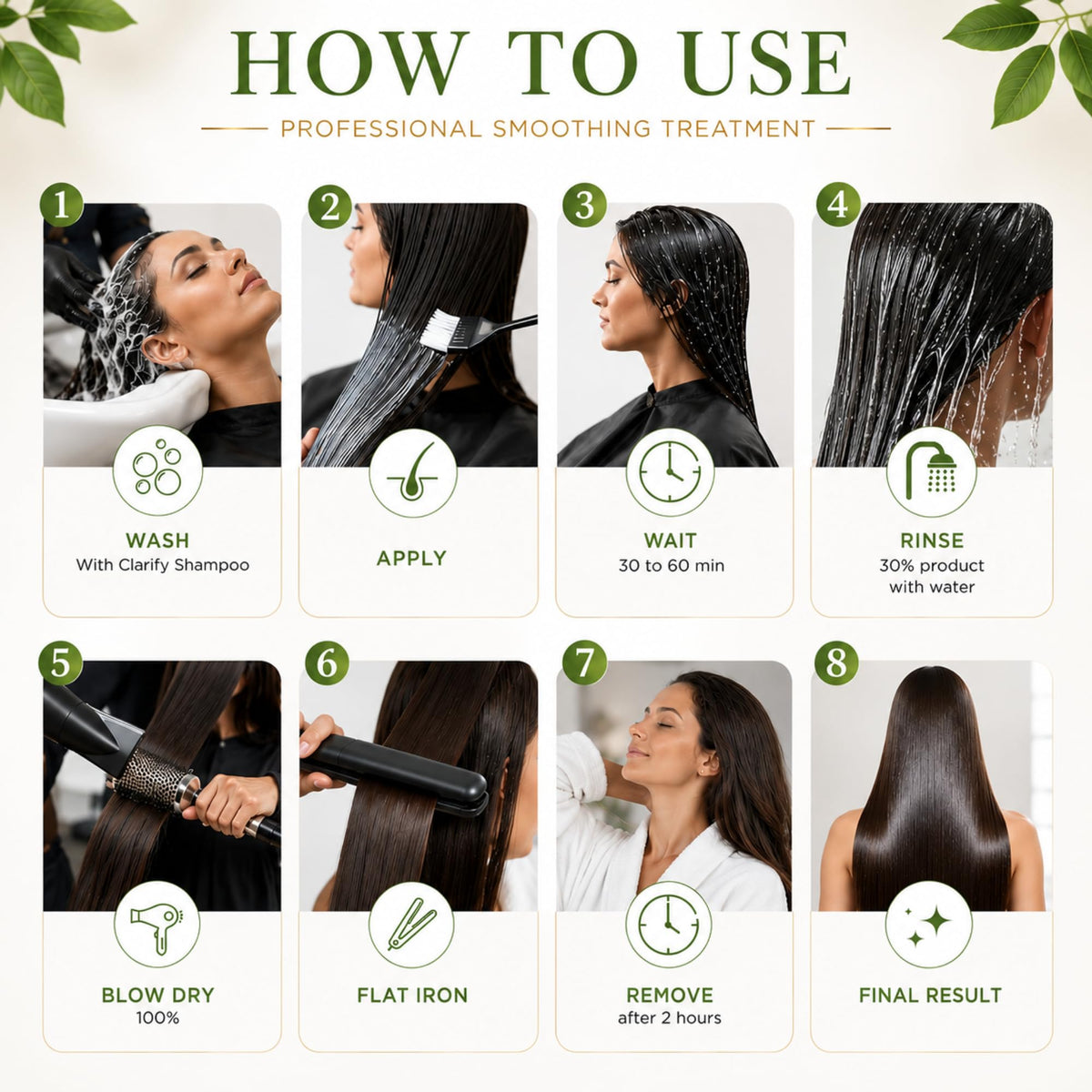 Kachita Spell applying in salon by stylist demonstrating controlled application and frizz reduction