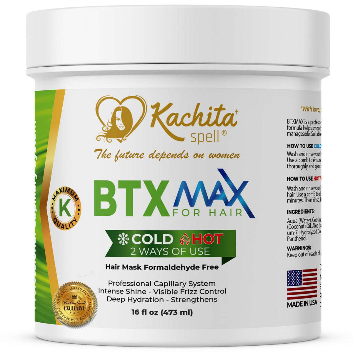 Kachita Spell front packaging showing jar and branding for easy recognition